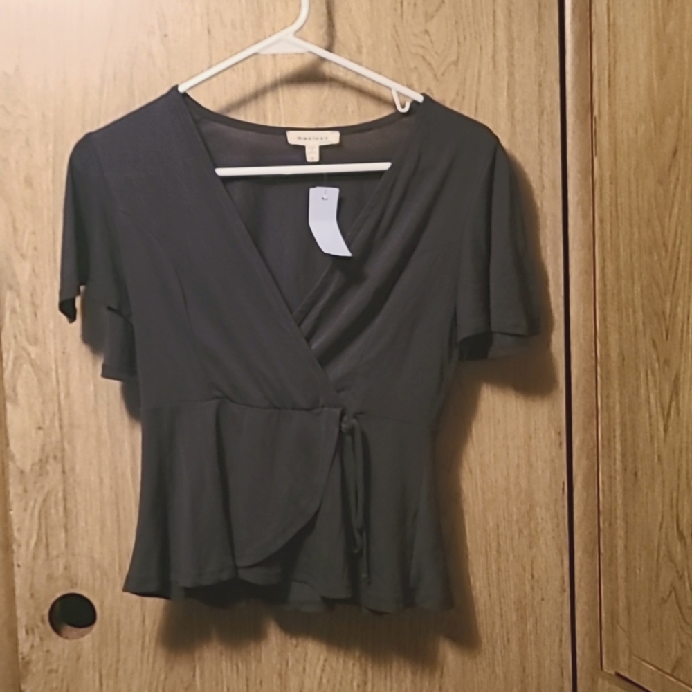Monteau, size s, grey blouse